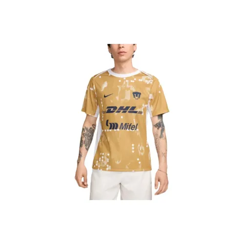 Nike Dri-Fit Soccer Jerseys Men Pure Gold