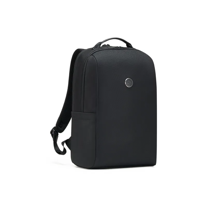 OIWAS Fabric Backpack Travel Business Laptop Bag Regular Unisex Black-2