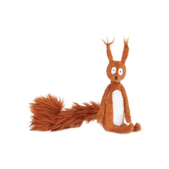 MOULIN ROTY BBF Pine Squirrel Dolls Plush Doll 34cm High 34CM LONG