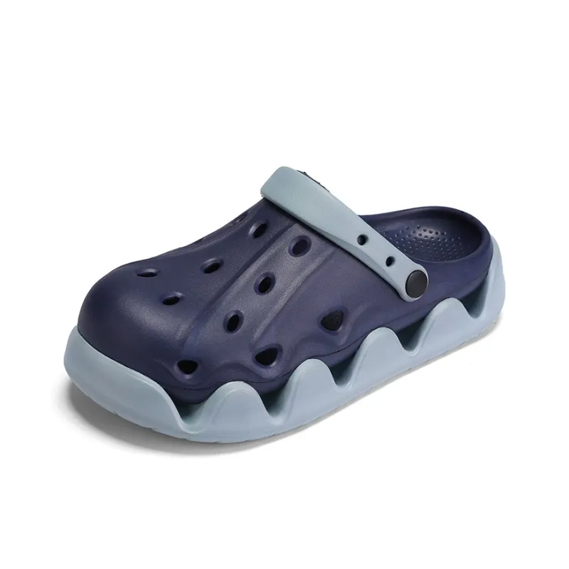 OUBT Wave Platform Design Clogs Unisex-11