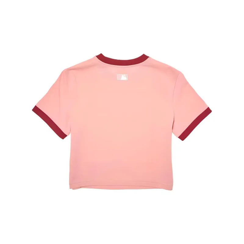 MLB New York Yankees T Shirt Women's Pink-1