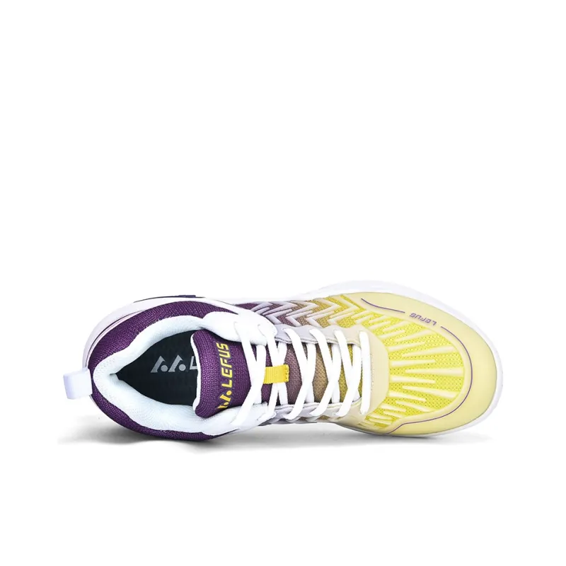 LEFUS Cushioned Slip-Resistant Abrasion-Resistant Breathable Low-Top Badminton Shoes Unisex-4