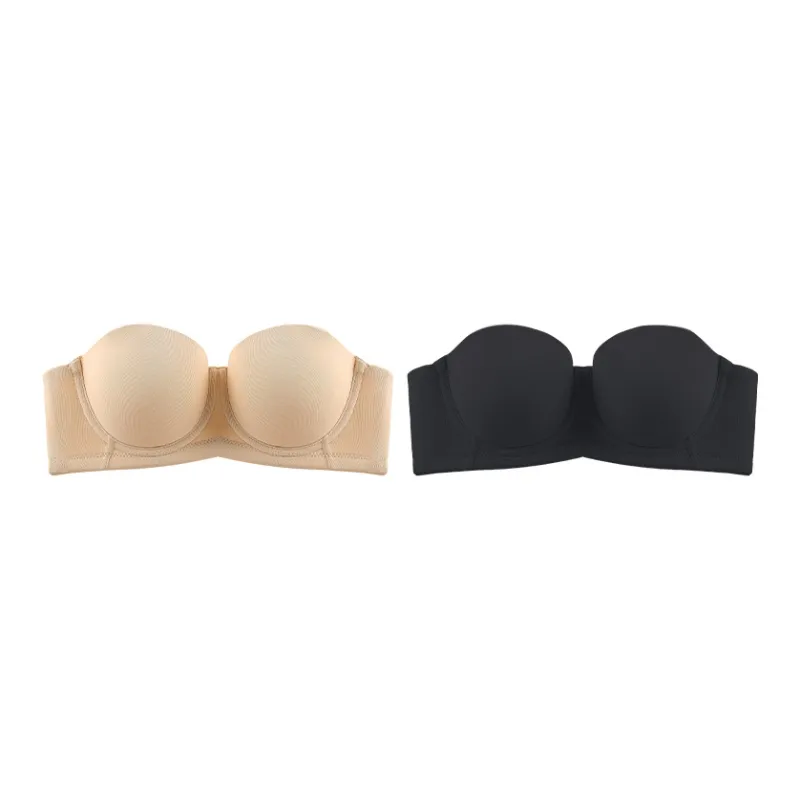 Ordifen Strapless Bra Women's 2 Pack-0
