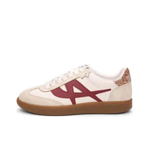 ASH Lightweight Skateboard Shoes Women's Beige Red