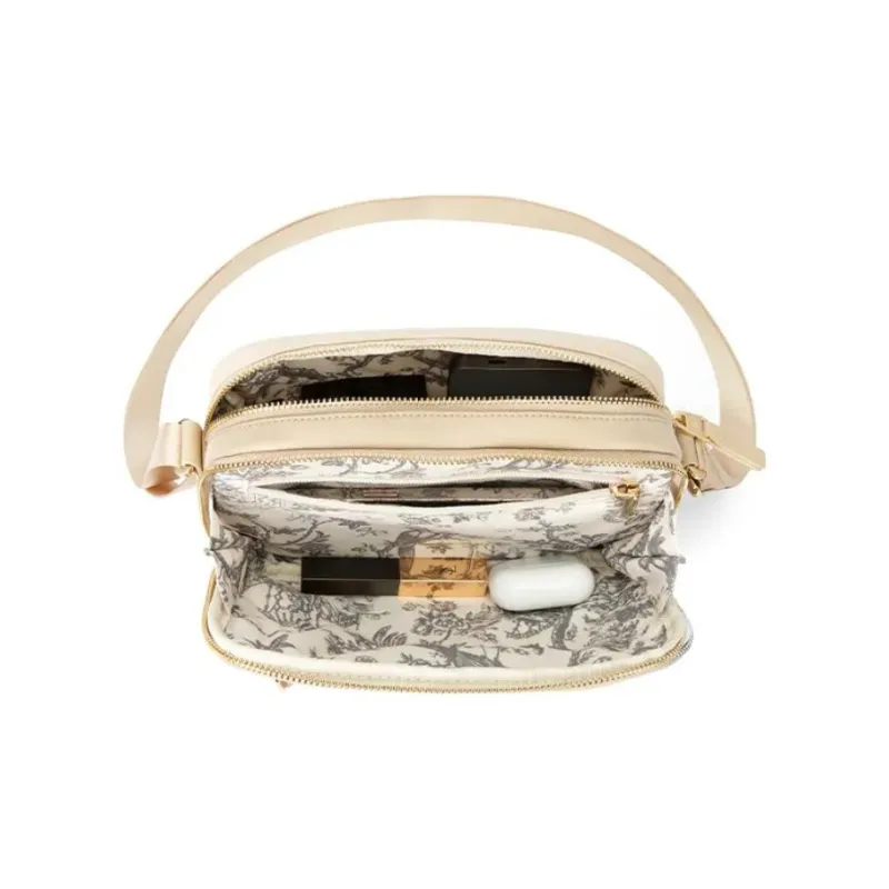 SAMSONITE AQUARIUS Fabric Shoulder Bag Crossbody Bag Women's Ivory White-4