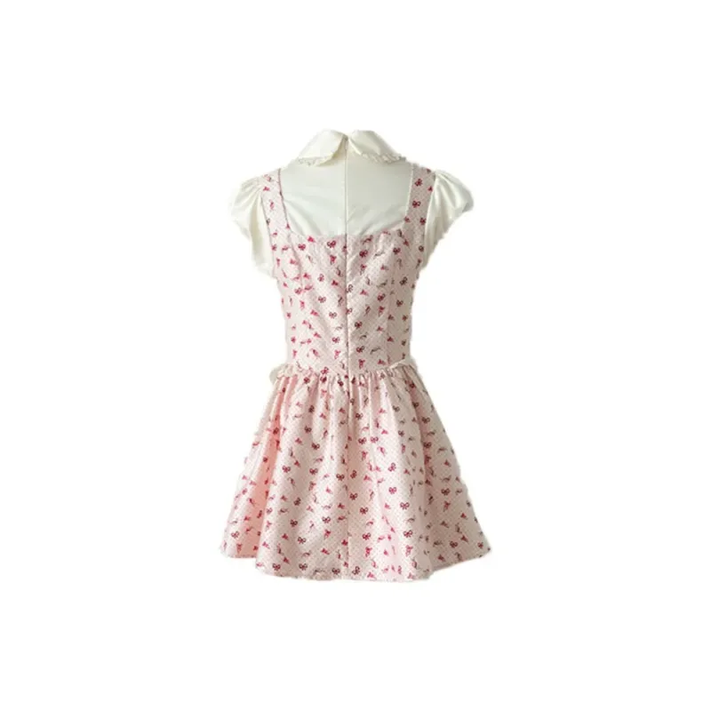 Pa33word Short Sleeved Dress Women's Multicolor-1