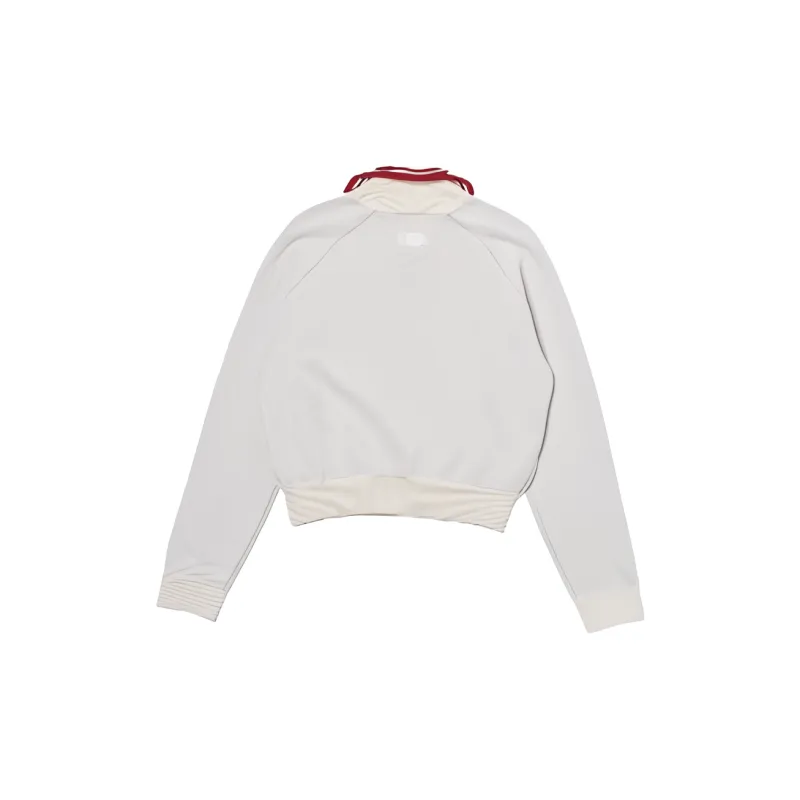 MLB New York Yankees Sweatshirt Women's Dark Cream-1