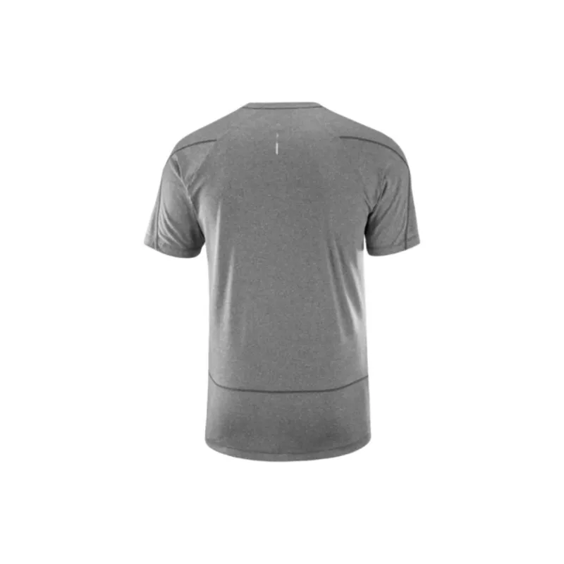 SALOMON CROSS RUN T-Shirt Men's Gray-1