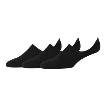 Columbia PFG Basic Liner No-Show Socks Unisex 3 Pack Black