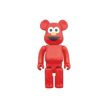 BE@RBRICK X Sesame Street Elmo Red