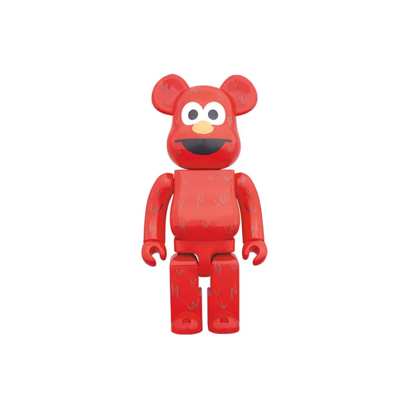 BE@RBRICK X Sesame Street Elmo Red-0