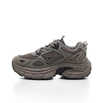 Warrior Mesh Casual Shoes Wear-resistant Lightweight Breathable And Non-slip. Low-Top Chunky Sneakers Women's