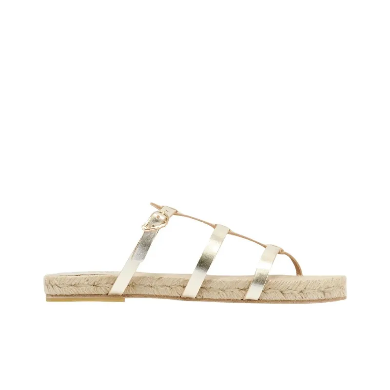ANCIENT GREEK SANDALS x Castañer Rubber Sole Flip Flops Women's Platinum-1