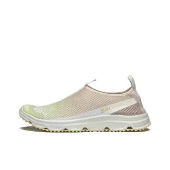 SALOMON Rx Moc 3.0 Slip Resistant And Breathable Low Top Casual Running Shoes Unisex Beige Pink