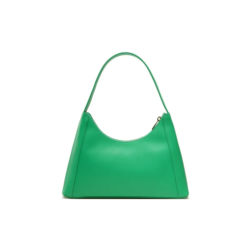 Furla Diamante Grain Leather Handbag, Shoulder Bag Women's Green-2
