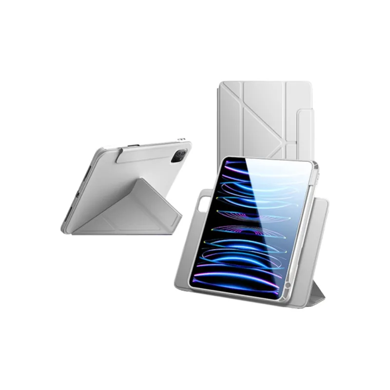 Lisen 360 Degree Rotation Compatible With IPad Air 5 Magnetic Tablet Protective Case With Pen Slot-42