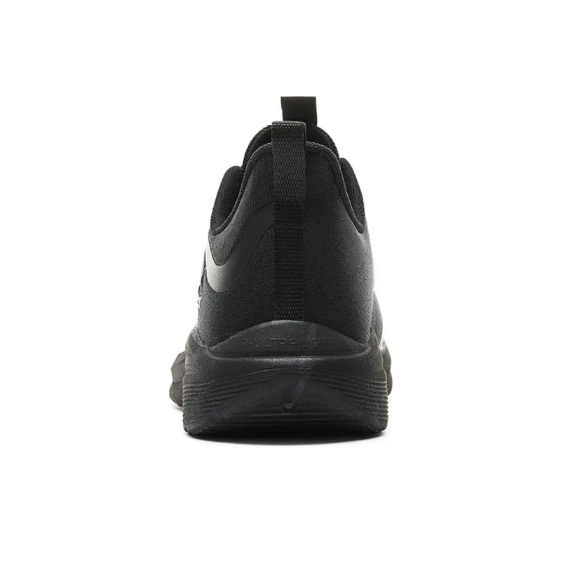 PEAK Abrasion Resistant Low Top Casual Running Shoes Women's Black-3