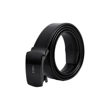 FIRS Business Casual, Ritual Feel, Automatic Buckle Synthetic Leather Belts Men's Width 3.5CM