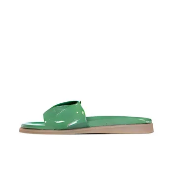DEAR FRANCES Rubber Sole Odor-Resistant Slide Slippers Women's Green
