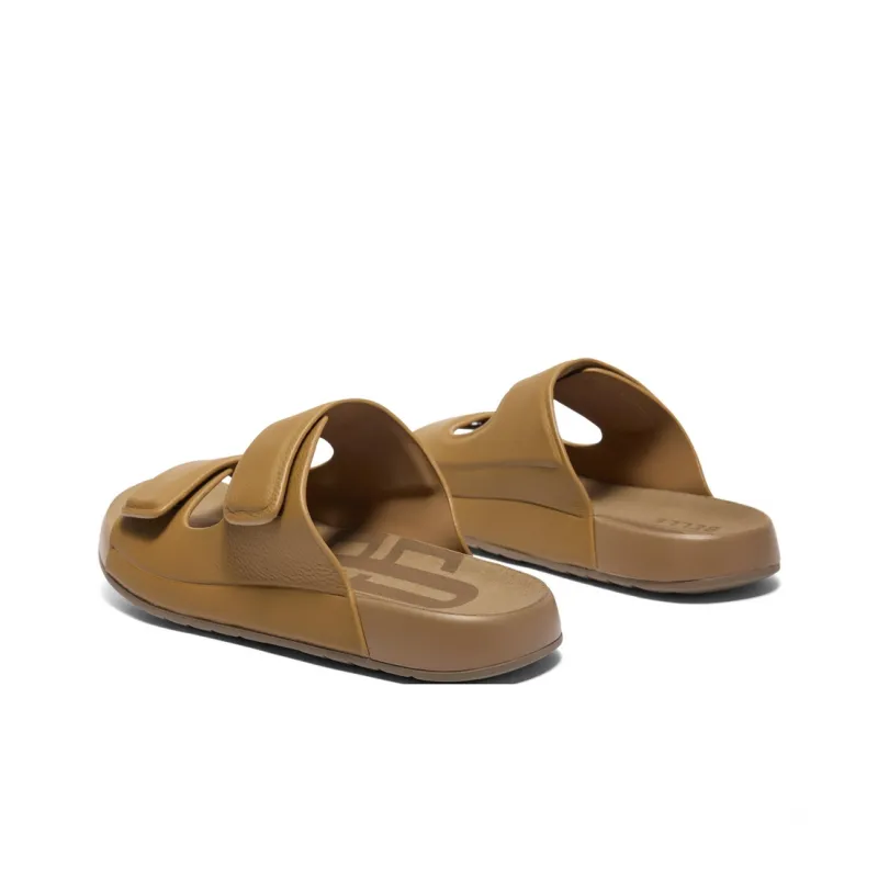 BELLE Slide Slippers Men Black, Yellow-3