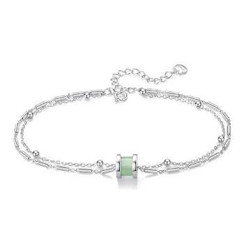 YINCHIE 925 Sterling Silver Anklets Women's