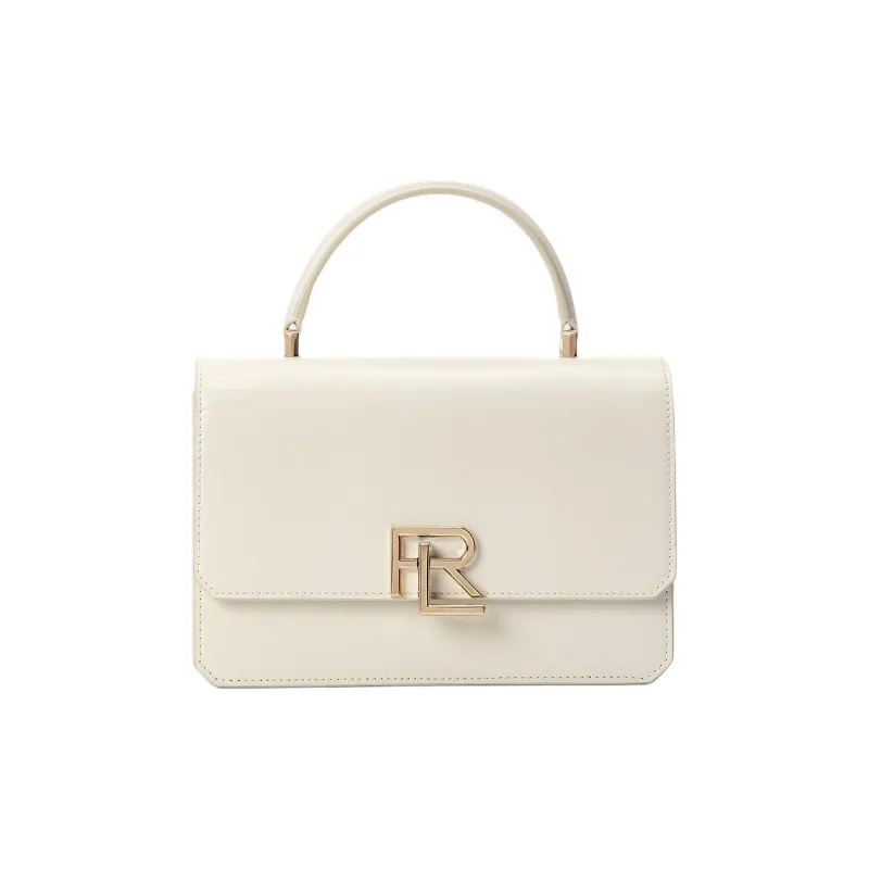 Ralph Lauren Calfskin Crossbody Handbag Women's White-0