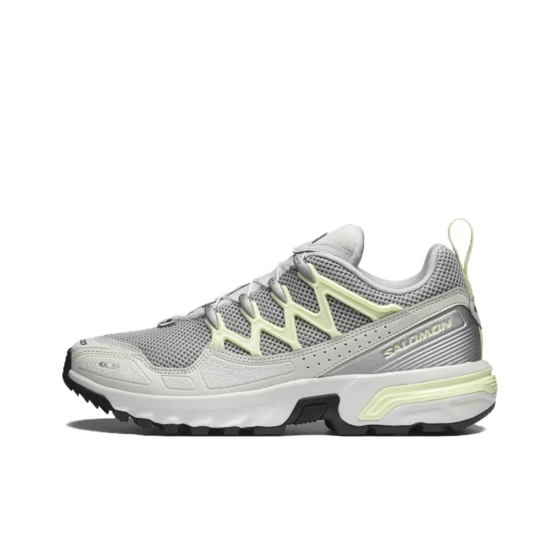 SALOMON ACS + OG Anti-Slip Wear-Resistant Low-Top Running Shoes Unisex Violet Gray-0