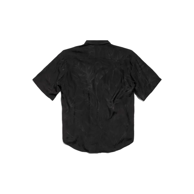 Balenciaga Collared Short Sleeve Shirt-1