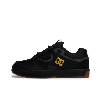 DC Shoes KALYNX ZERO Slip Resistant Low Top Skateboard Shoes Men's Black Gold