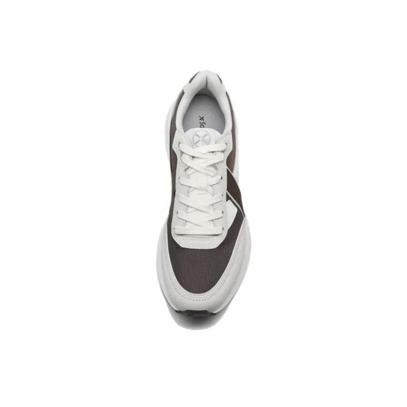 XTEP Wear resistant And Lightweight Low Top Casual Shoes Men's Brown Gray-2