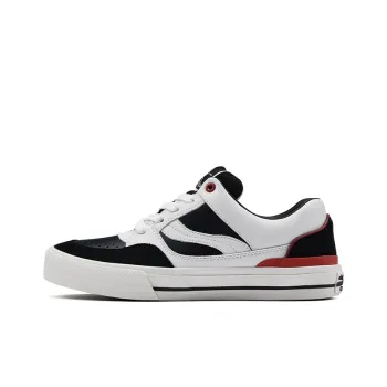 ODDCIRKUS TRAPEZE Skateboard Shoes Unisex Low Top Black/Red