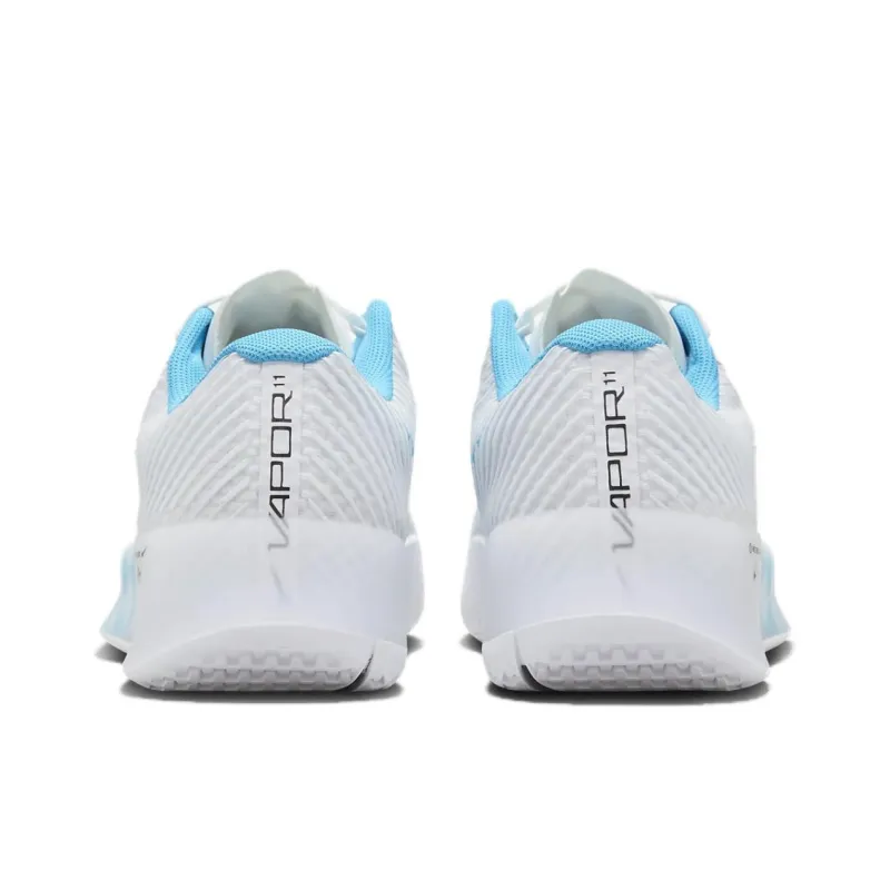Nike Court Vapor Anti-Slip Wear-Resistant Low-Top Tennis Shoes Men's White Blue-3