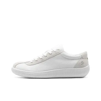Ecco Low-Top Casual Shoes Men's White