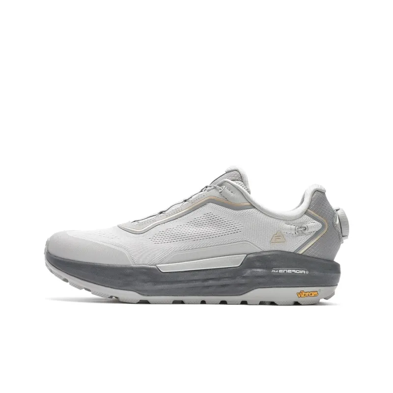 FILA BOA EXPLORER 2 Slip Resistant Breathable Low Top Outdoor Shoes Men's Lunar Rock Gray-0