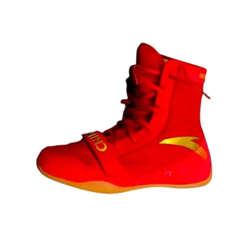 ANTA Training Shoes Men High-Top Red