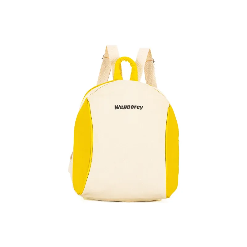 Wenpercy Canvas Laptop Backpack Regular Unisex-4