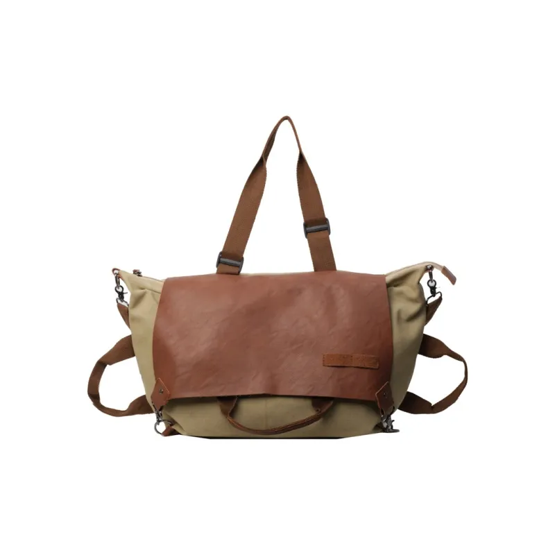 GEERDUN Canvas Bag, Crossbody Bag, Shoulder Bag Women's Gray/Green/Khaki-0