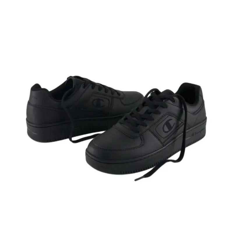 Champion Foul Play Element Wear-resistant And Lightweight Low-Top Skateboard Shoes Men's Black-4