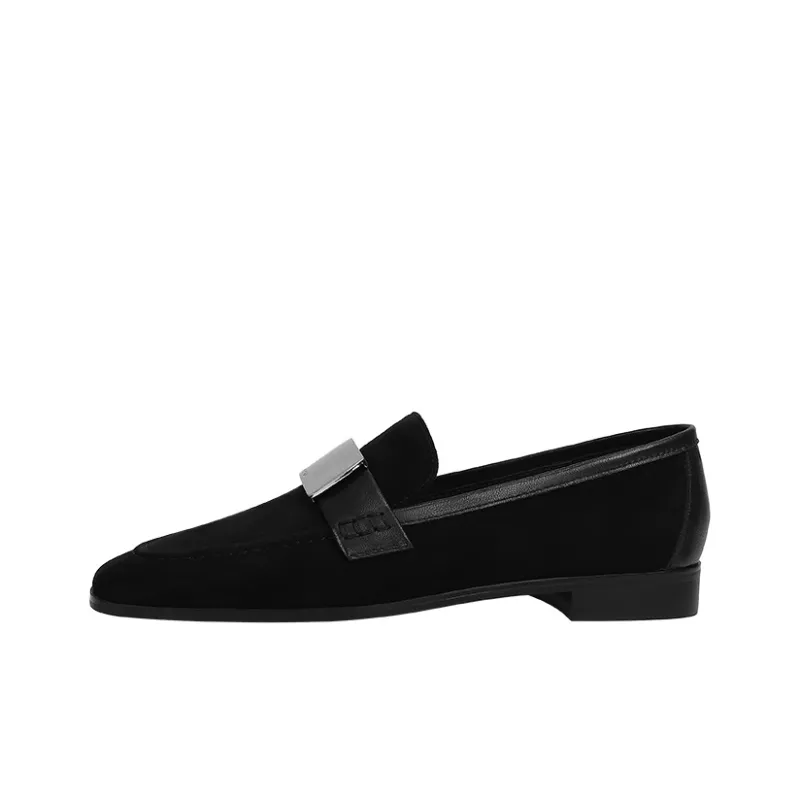 WUDASHU Loafers Women's Black-0