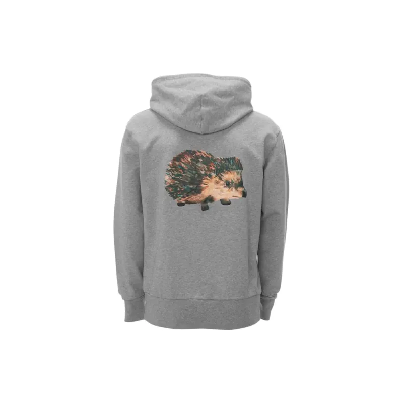 JW Anderson Prickly Slogan print Hoodie-1
