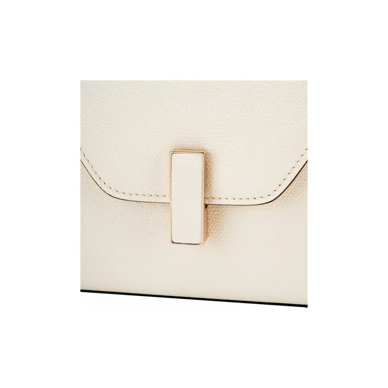 Valextra Iside Millepunte Calfskin Shoulder Bag, Crossbody Bag, Handbag Women's White-8