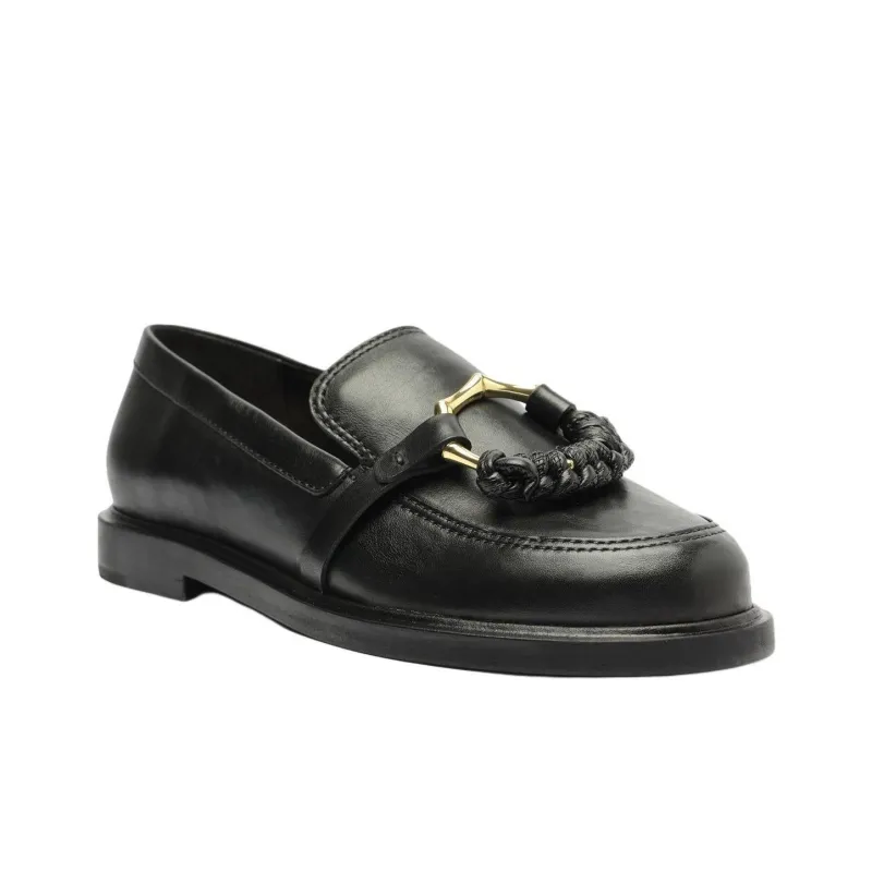 Schutz Rhino Loafers Women's Black-2