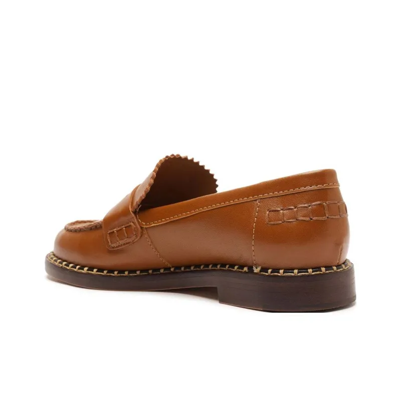 Schutz Christie Loafers Women's Brown-4