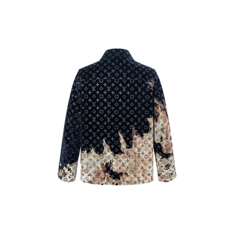 LOUIS VUITTON SS24 Denim Jacket Men's Multicolor-0