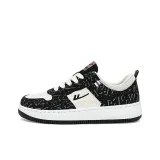 Beige Black Graffiti
