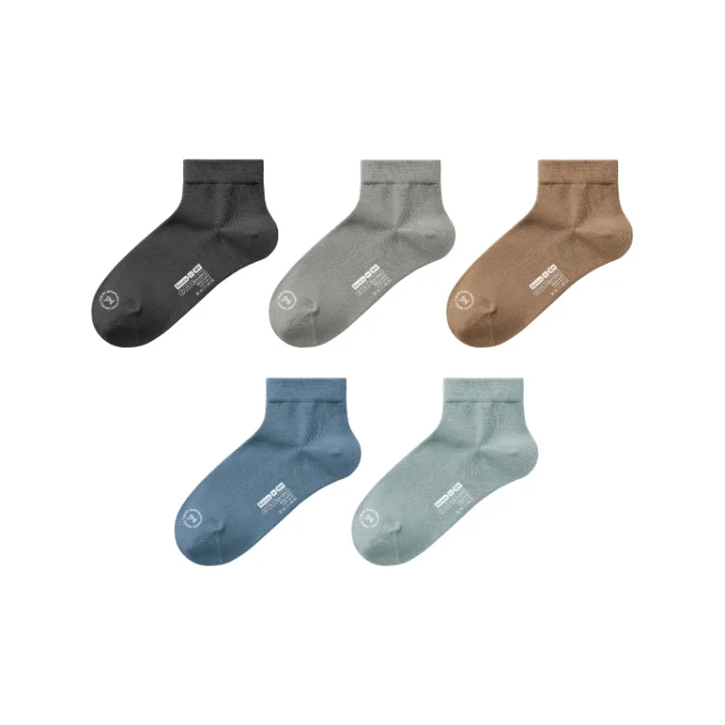 Bananain Ankle Socks Men's 5 Pack-7