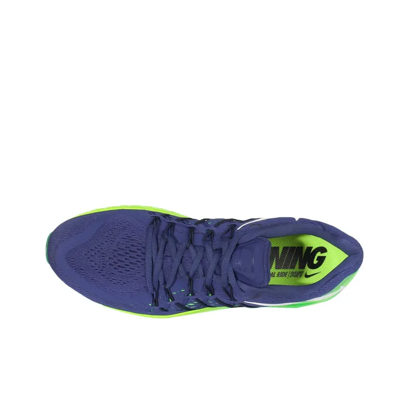 Nike Air Max 2015 Anti Slip Wear Resistant Low Top Casual Running Shoes Unisex Blue Green-2