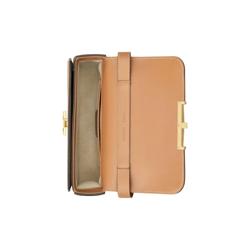 TOD'S T Timeless Logo Plaque Shoulder Bag-4