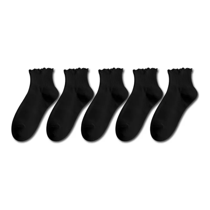Mulong Family Mid Calf Socks Women's 5 Pack-5