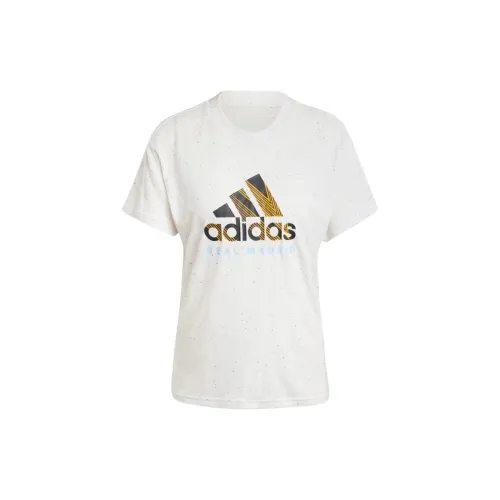 Adidas Real Madrid T-Shirts Women's White